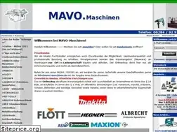 Sites similar to mavo-maschinen.de