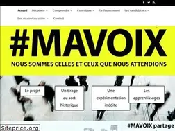 Sites similar to mavoix.info