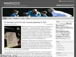 Sites similar to mawdizzle.com