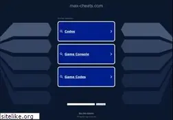 Sites similar to max-cheats.com