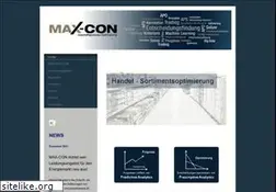 Sites similar to max-con.de
