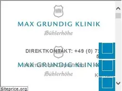 Sites similar to max-grundig-klinik.de