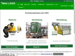 Sites similar to max-leier.de