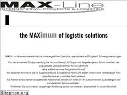 Sites similar to max-line.de