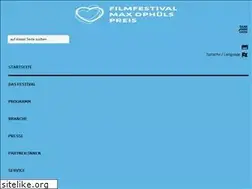 Sites similar to max-ophuels-preis.de