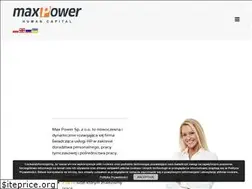 Sites similar to max-power.com.pl