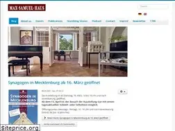 Sites similar to max-samuel-haus.de