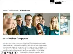 Sites similar to max-weber-programm.de