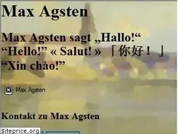 Sites similar to max.agsten.com