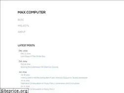 Sites similar to max.computer