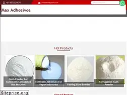 Sites similar to maxadhesives.in