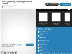 Sites similar to maxaircon.in
