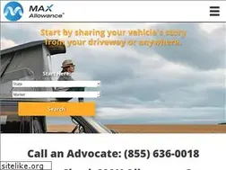 Sites similar to maxalowance.com