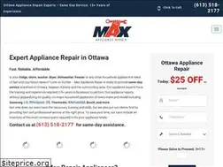 Sites similar to maxappliancerepairottawa.ca