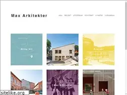 Sites similar to maxarkitekter.se
