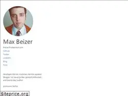 Sites similar to maxbeizer.com