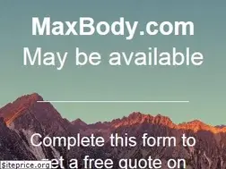 Sites similar to maxbody.com