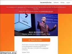 Sites similar to maxborders.com