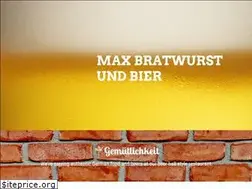 Sites similar to maxbratwurstnyc.com