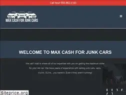 Sites similar to maxcashforjunkcars.com