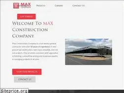 Sites similar to maxconstruction.com