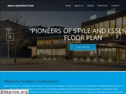 Sites similar to maxconstruction.in