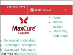 Sites similar to maxcurehospitals.com