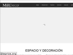 Sites similar to maxdecor.es