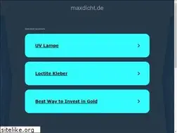 Sites similar to maxdicht.de