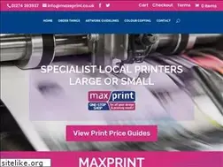 Sites similar to maxeprint.co.uk