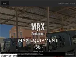 Sites similar to maxequipment.es