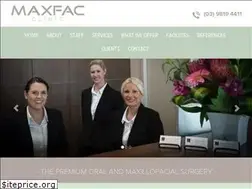 Sites similar to maxfacclinic.com