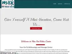 Sites similar to maxfeetrelaxcenter.com