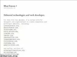 Sites similar to maxfenton.com