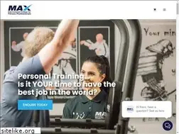 Sites similar to maxfitnesscollege.com