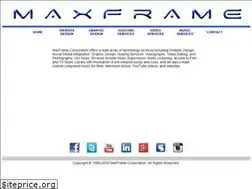 Sites similar to maxframe.com