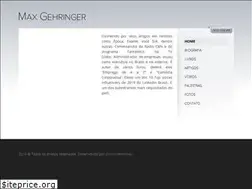 Sites similar to maxgehringer.com.br