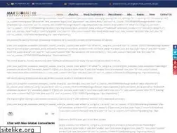 Sites similar to maxglobalconsultants.com