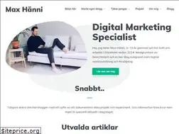 Sites similar to maxhanni.se