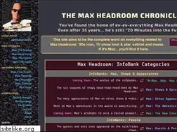 Sites similar to maxheadroom.net