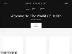 Sites similar to maxhealthily.com