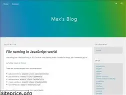 Sites similar to maxhopei.github.io