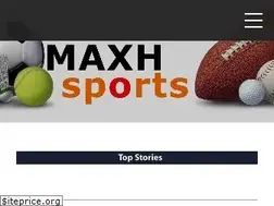 Sites similar to maxhsports.com