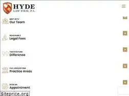 Sites similar to maxhydelawfirm.com