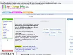 Sites similar to maxi-coloriage-enfant.com