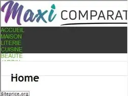Sites similar to maxi-comparatif.fr