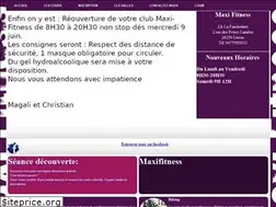 Sites similar to maxi-fitness.fr