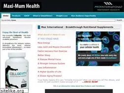 Sites similar to maxi-mumhealth.com