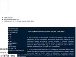 Sites similar to maxiautosiskola.hu
