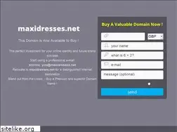 Sites similar to maxidresses.net